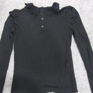 Black dressy top size xs